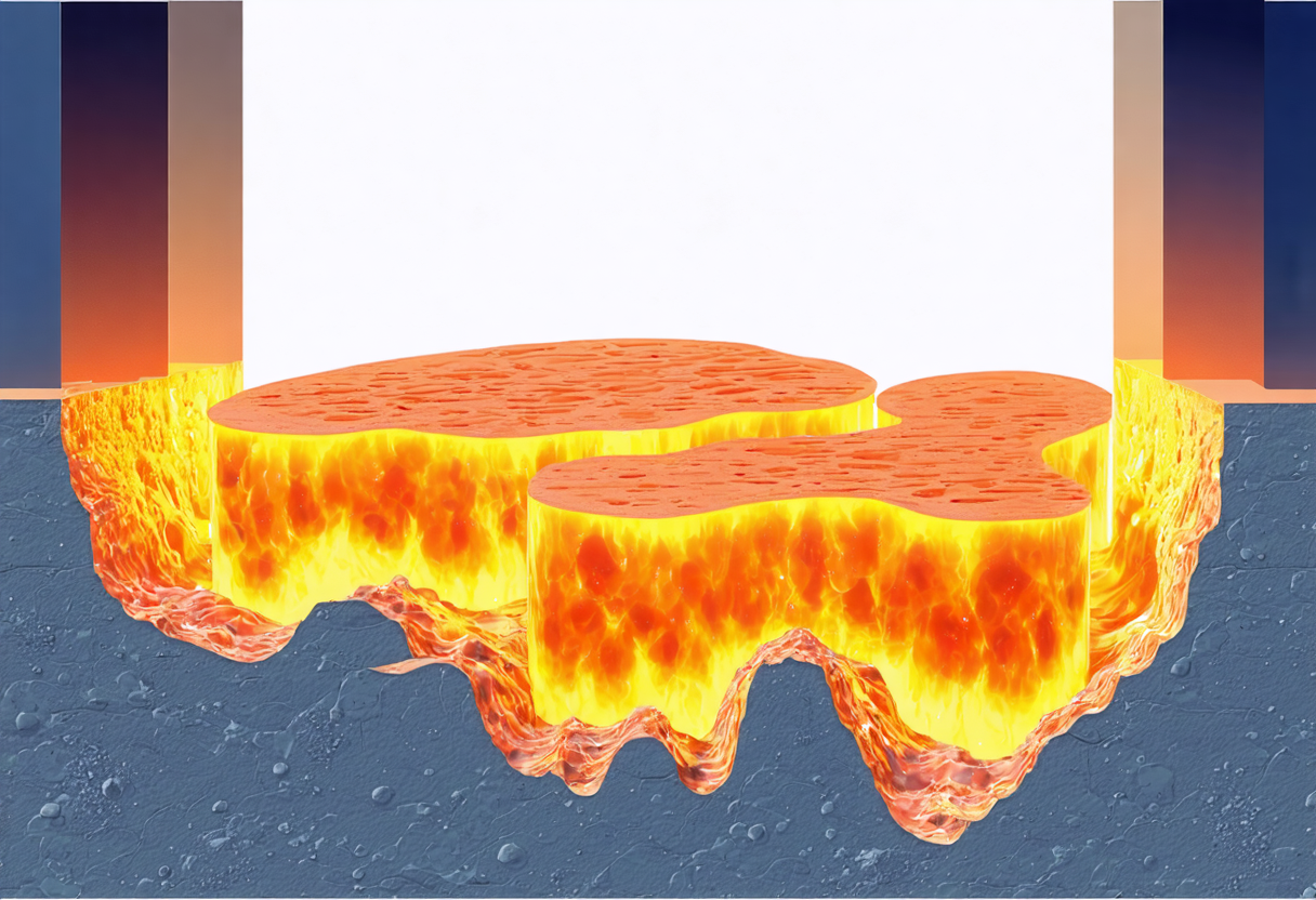 유약의 화학적 반응 과정