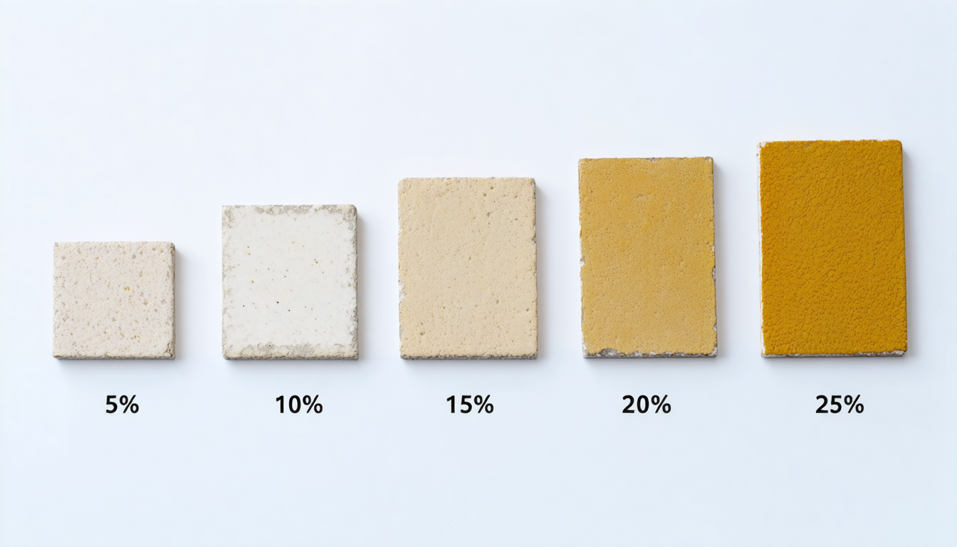 알루미나 함량에 따른 유약 특성