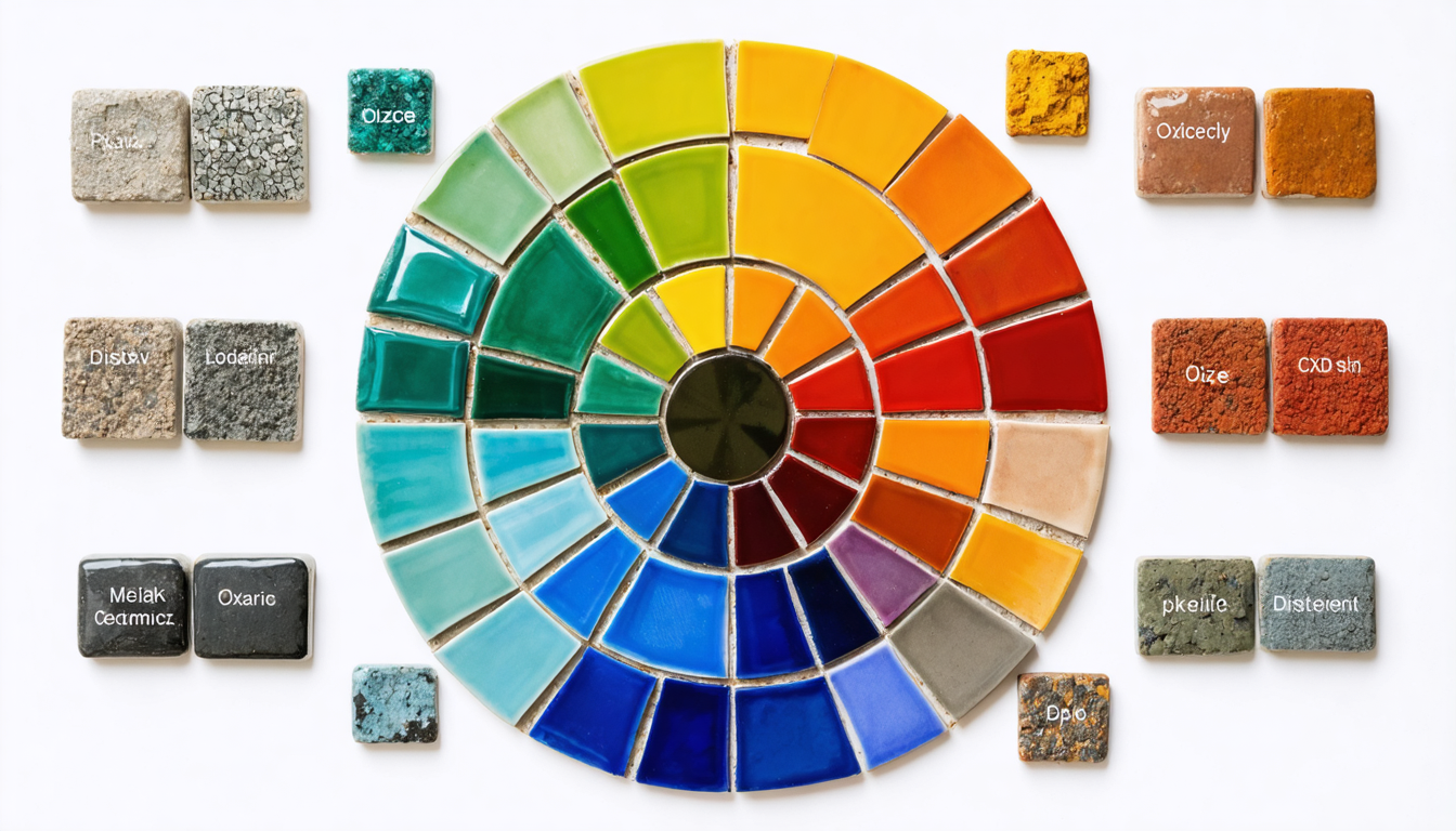 유약 발색제 효과