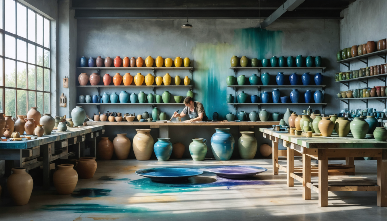 유약 기법 헤더