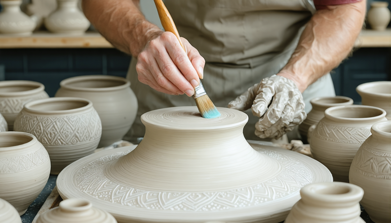 왁스 방염 기법